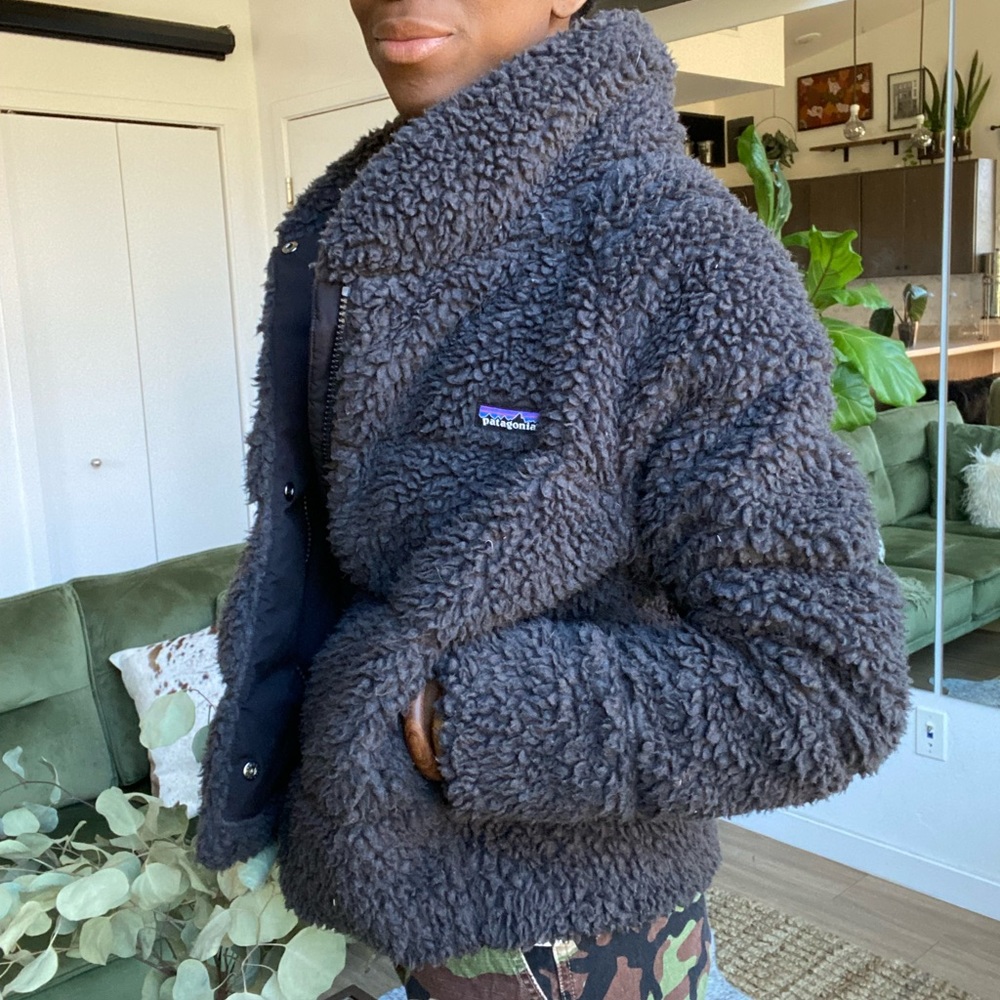 Women's Recycled High-Pile Fleece Down Jacket